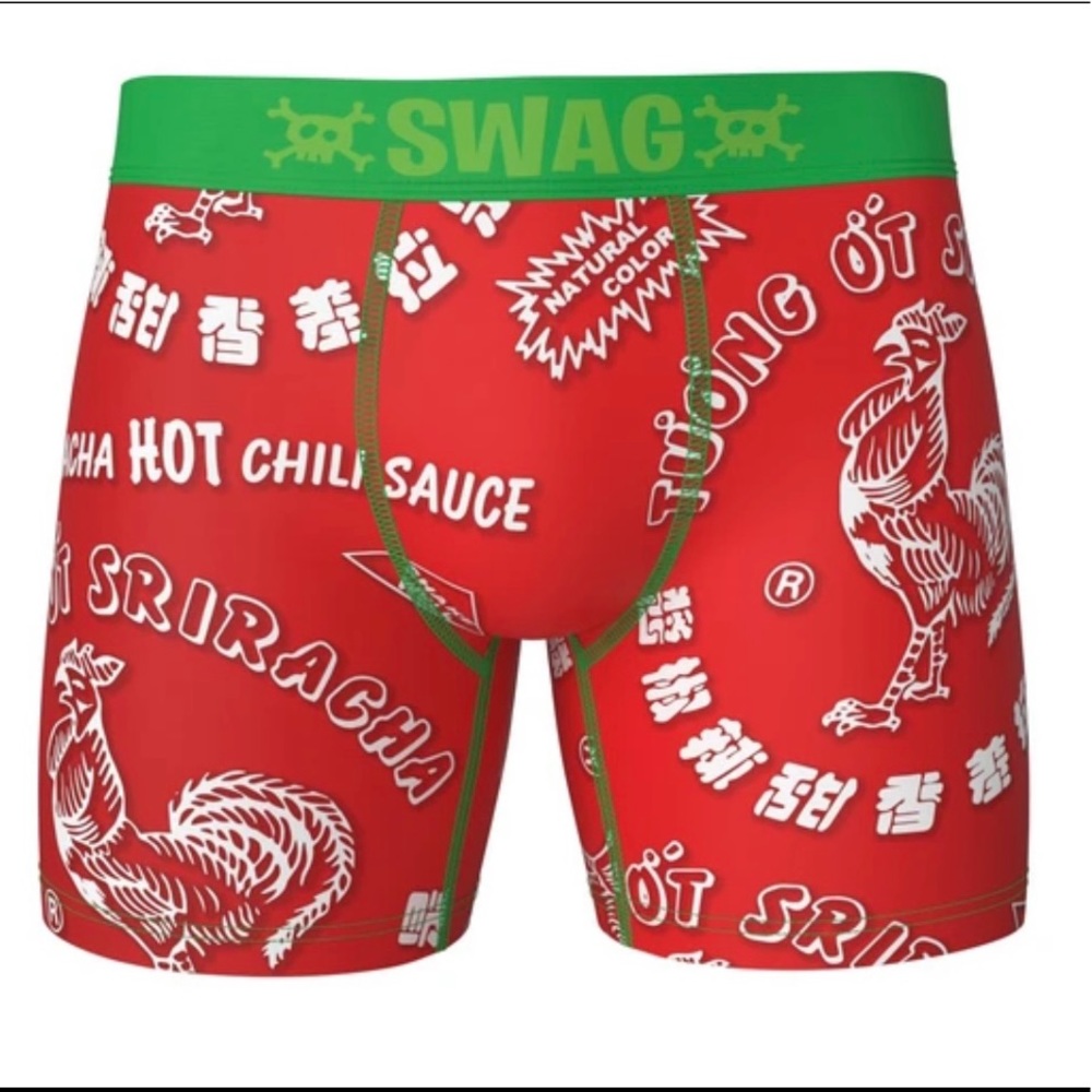 NWB SRIRACHA BOXERS MENS SIZE Large - Picture 1 of 11
